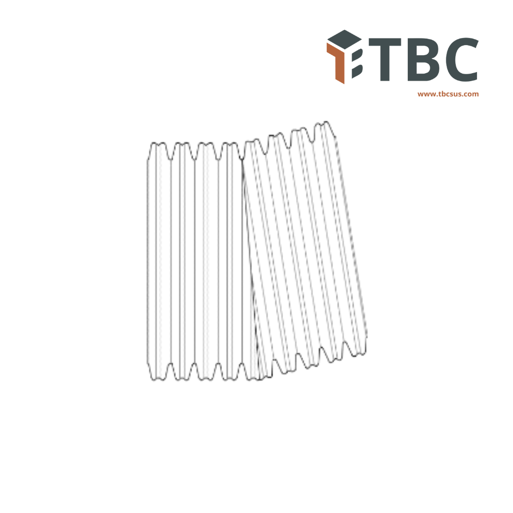 Corrugated 11.25 Bend Plain End 4"