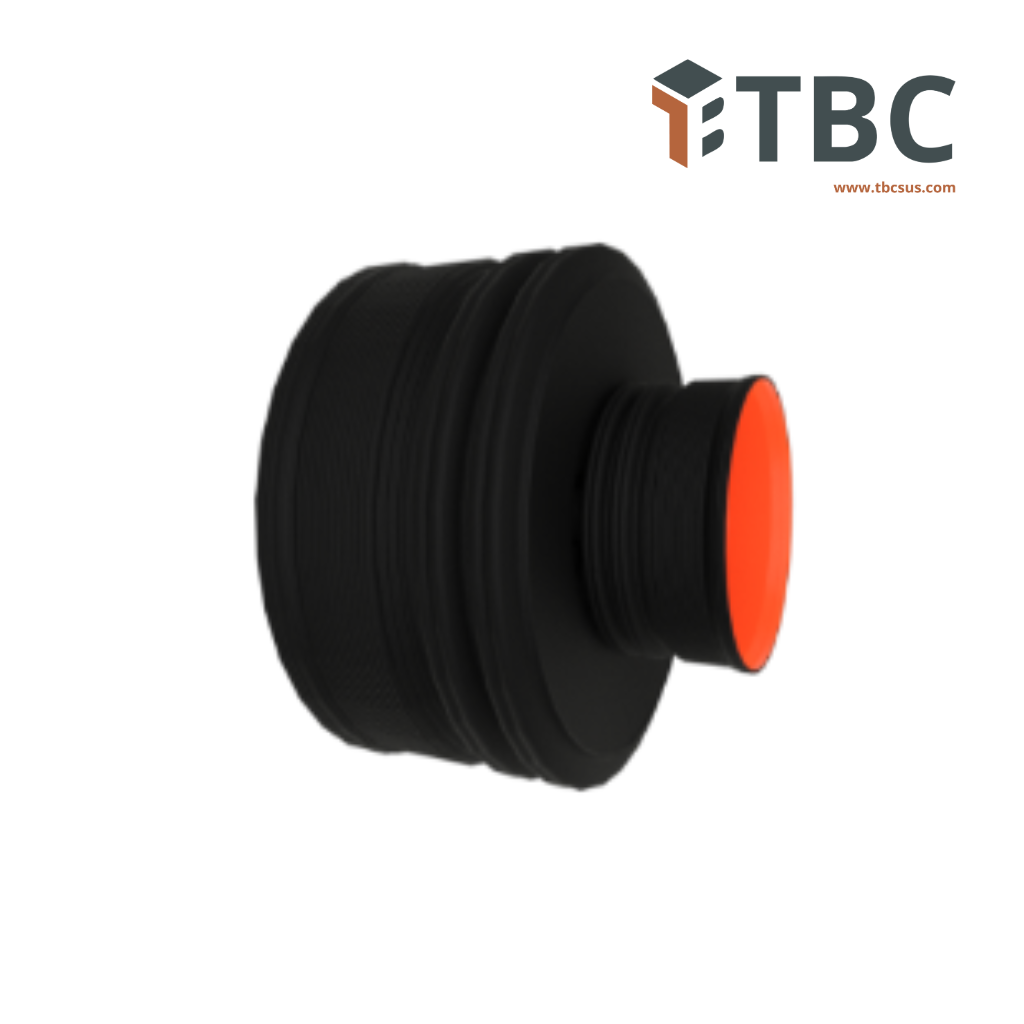 Corrugated Concentric Reducer WT Bell End 60" x 4"